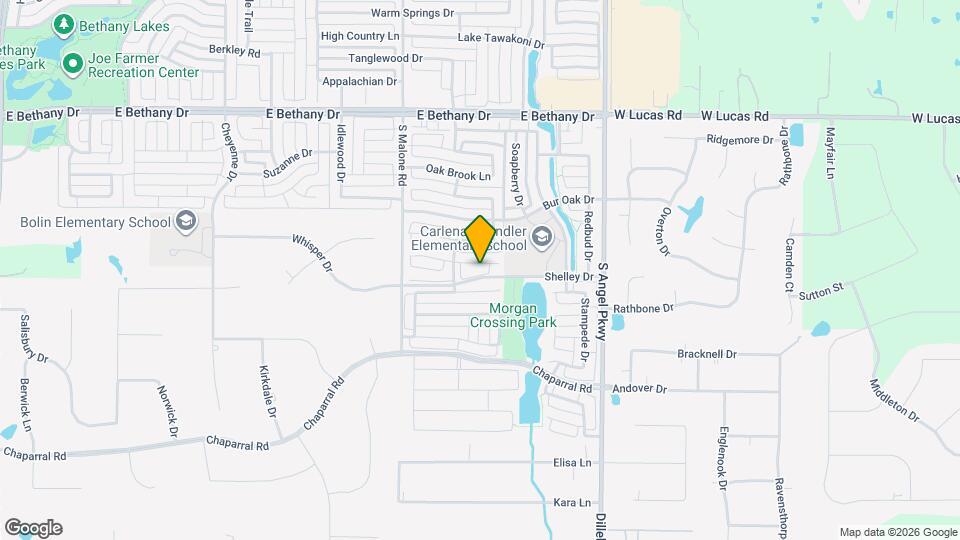 1712 Elm Spring Ct Mapa y Detalles de la Ubicación