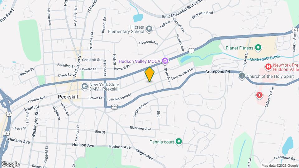 1446 Lincoln Terrace Map and Location Details