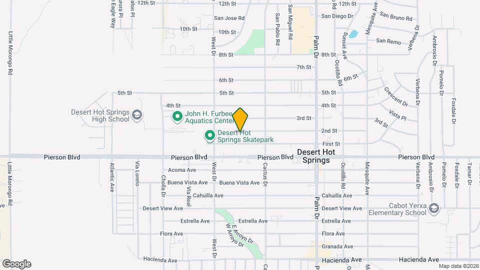 66125 2nd St Map and Location Details