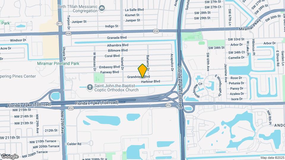 7521 Harbour Blvd Map and Location Details