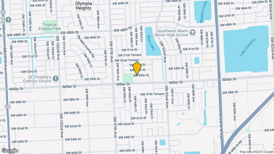 9420 SW 55th St Map and Location Details