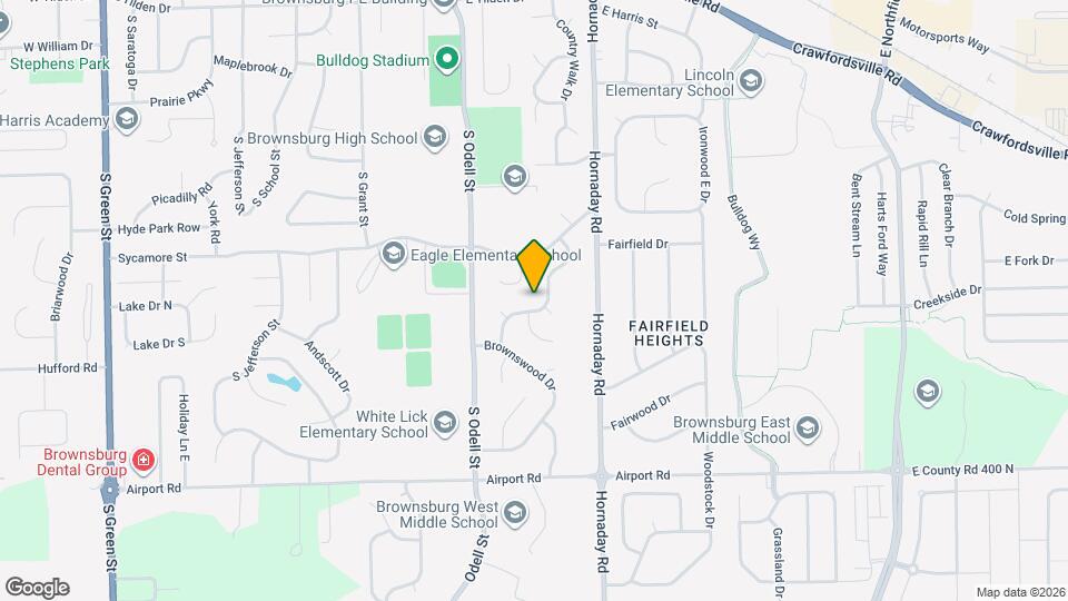 1108 Redwood Dr Map and Location Details