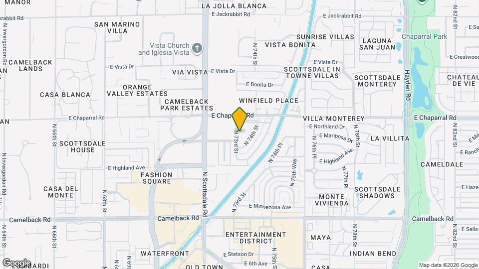 4917 N 73rd St, Unit 17 Map and Location Details