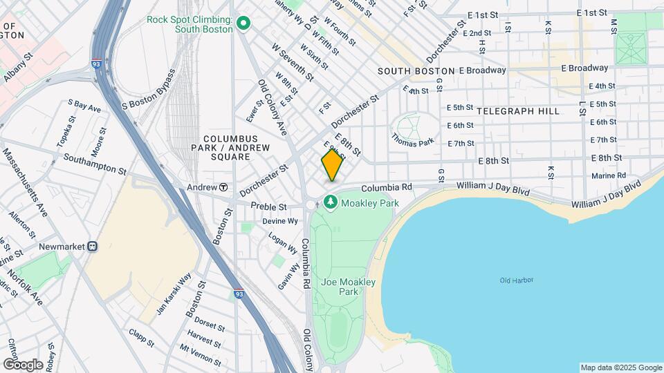 1210 Columbia Rd, Unit Columbia Rd Map and Location Details