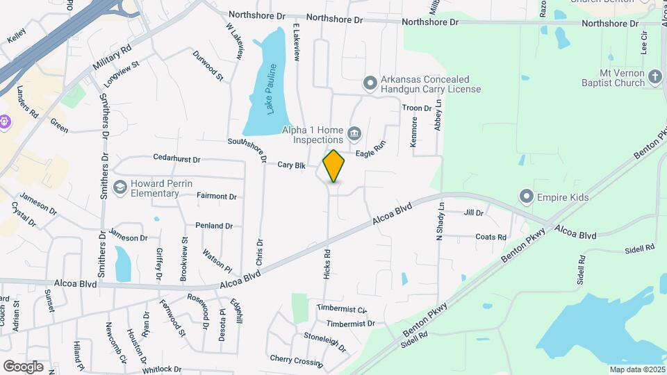 2506 Westbury Dr Map and Location Details