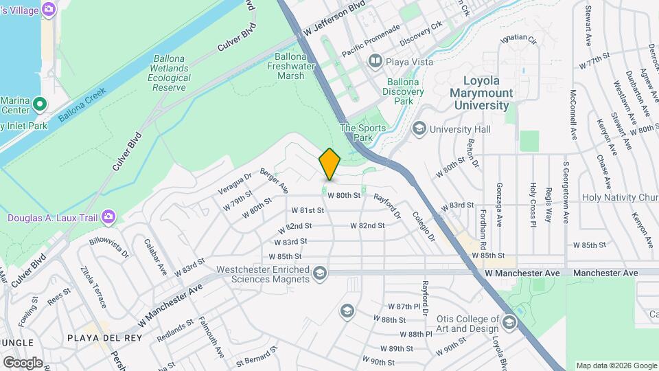 8001 S Ocean Bluff Dr Map and Location Details