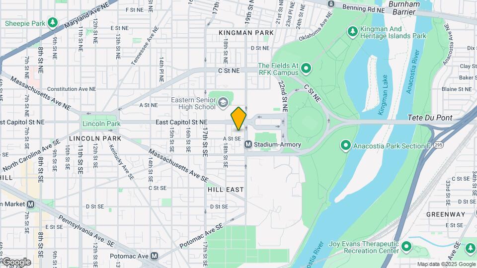 1826 A St SE Map and Location Details