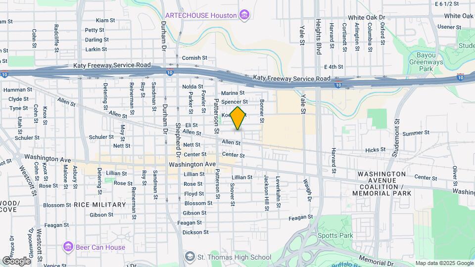 4307 Schuler St Map and Location Details
