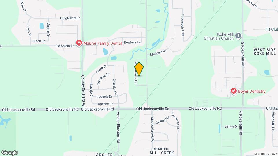 4044 Oakbrook Ct Map and Location Details