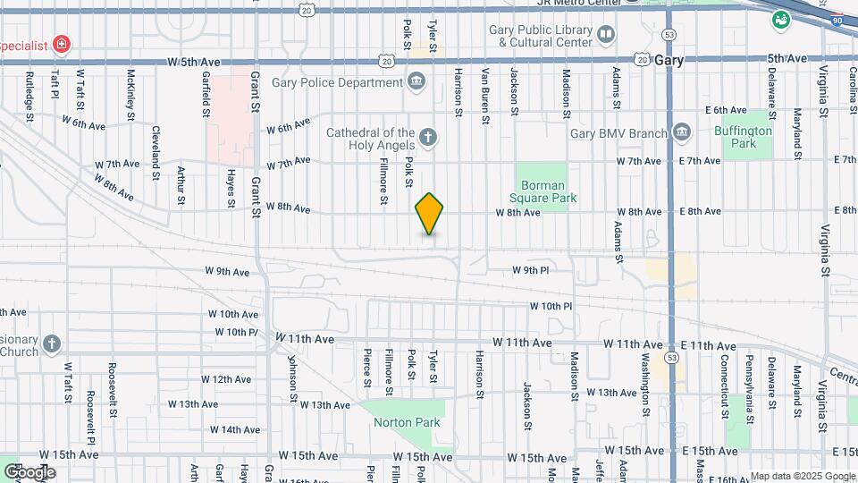 846 Tyler St Map and Location Details