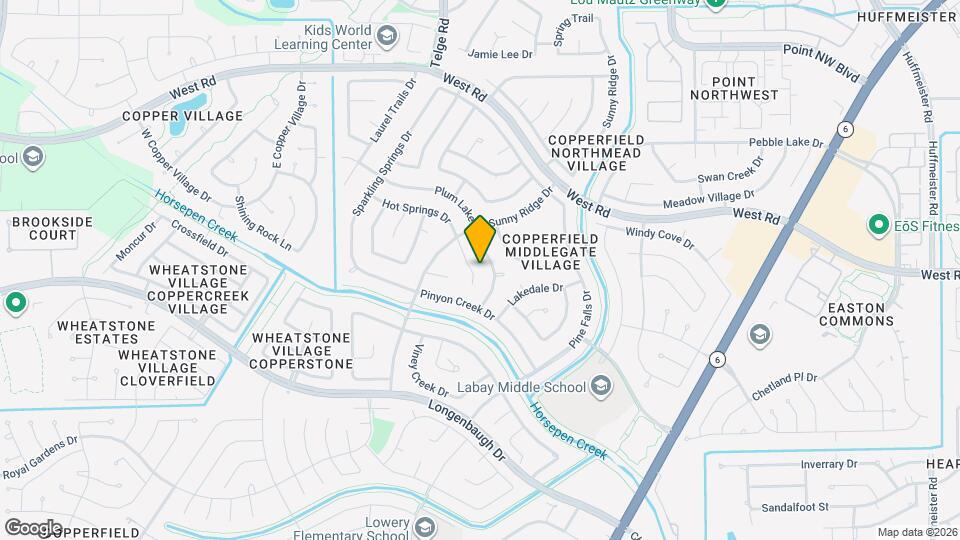 8318 Hot Springs Dr Map and Location Details
