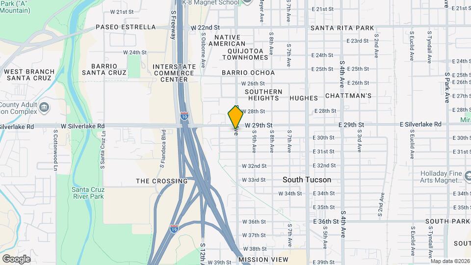 1918 S 10th Ave, Unit M202 Map and Location Details