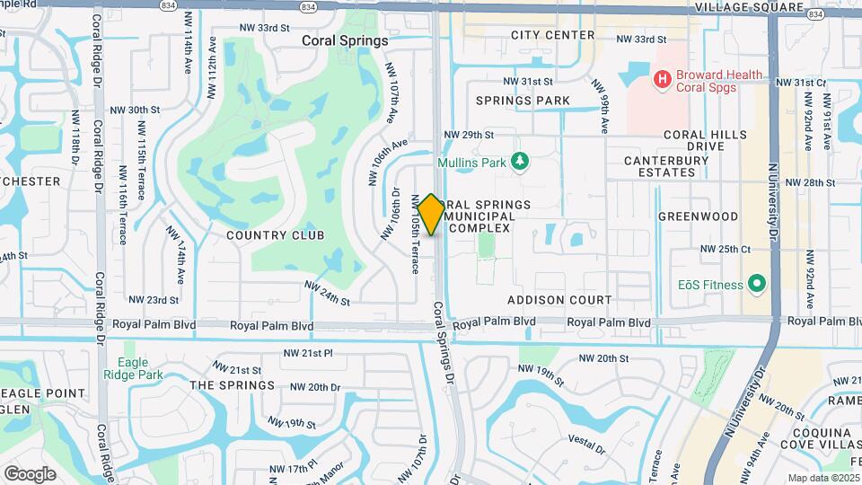 2590 Coral Springs Dr Map and Location Details