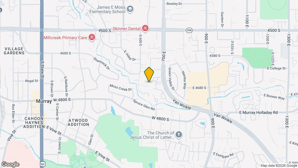 649 Duck Creek Cir Map and Location Details