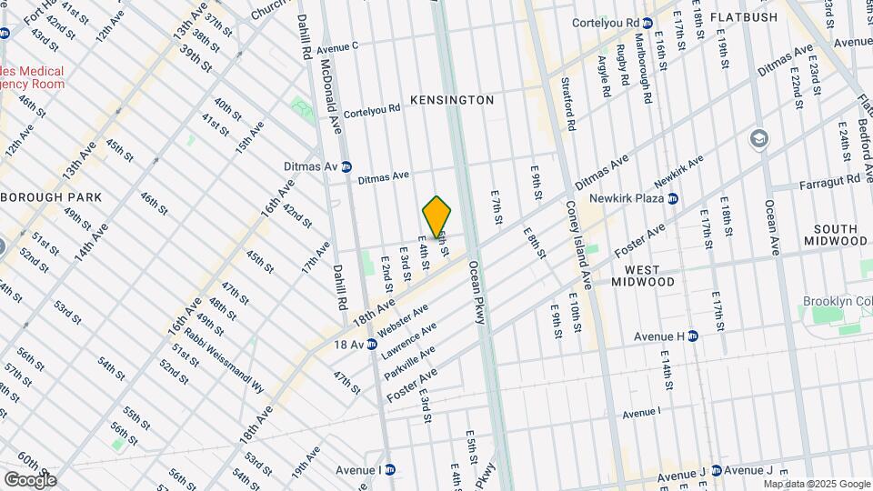 420 Avenue F Mapa y Detalles de la Ubicación