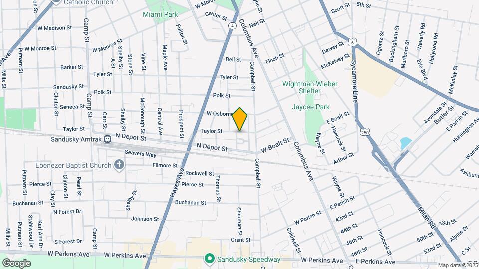 420 Taylor St Map and Location Details