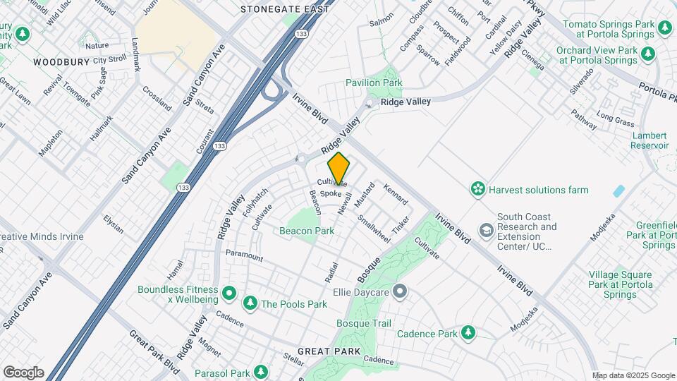 111 Spoke Map and Location Details