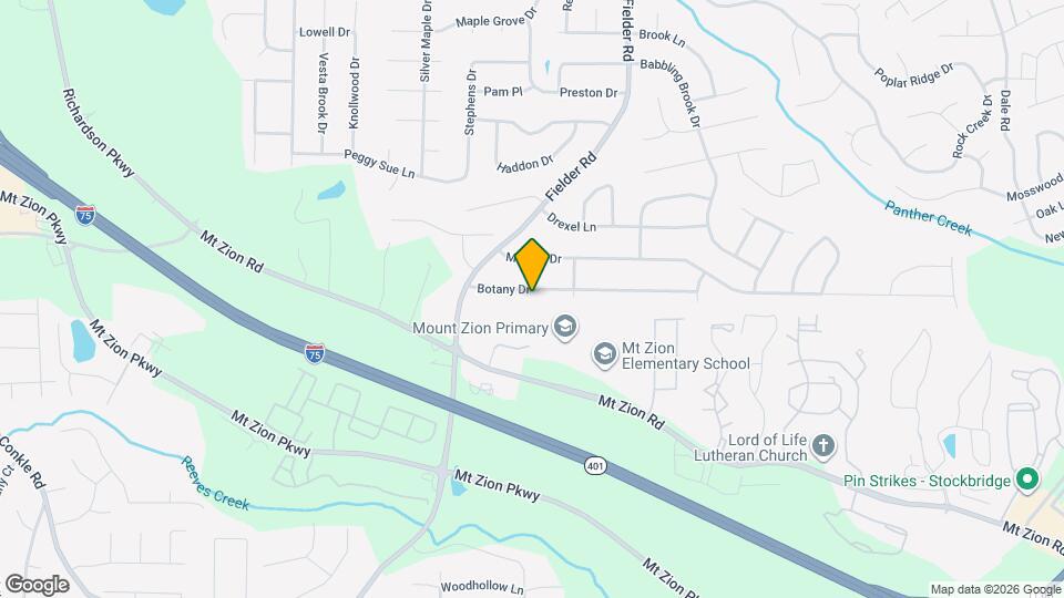 2887 Botany Dr Map and Location Details