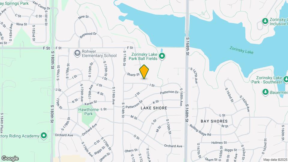 17116 I St Map and Location Details