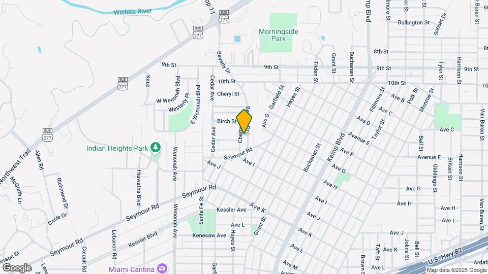 1710 Beverly Dr Map and Location Details