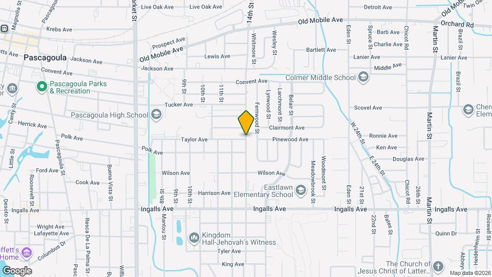 2415 Taylor Ave Map and Location Details