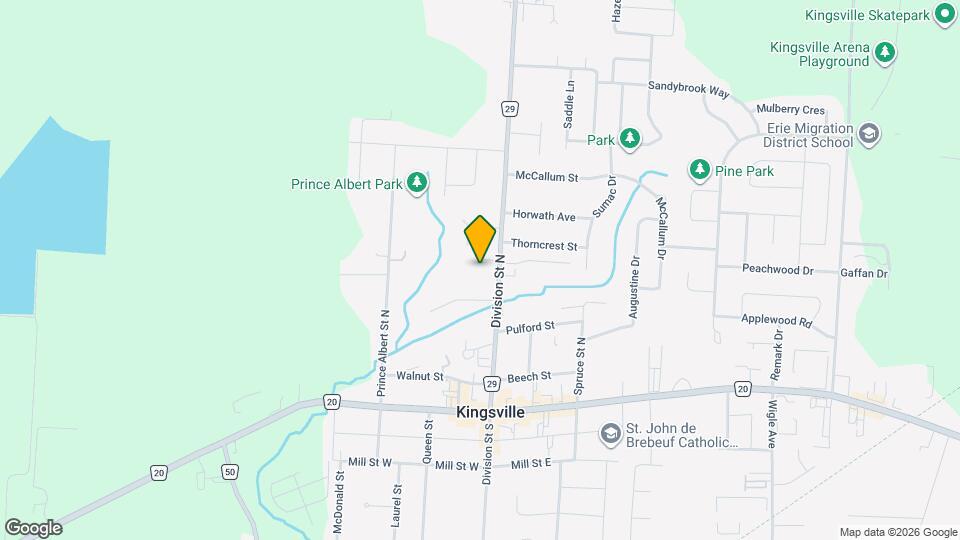 132 Division St N Map and Location Details