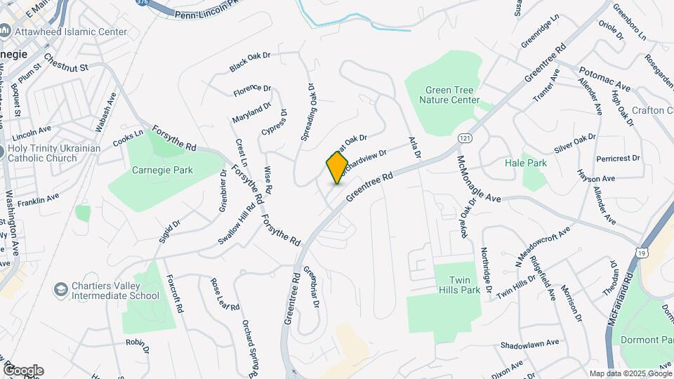 1559 Orchardview Dr Map and Location Details