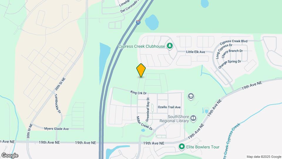 15427 Miller Creek Dr Map and Location Details