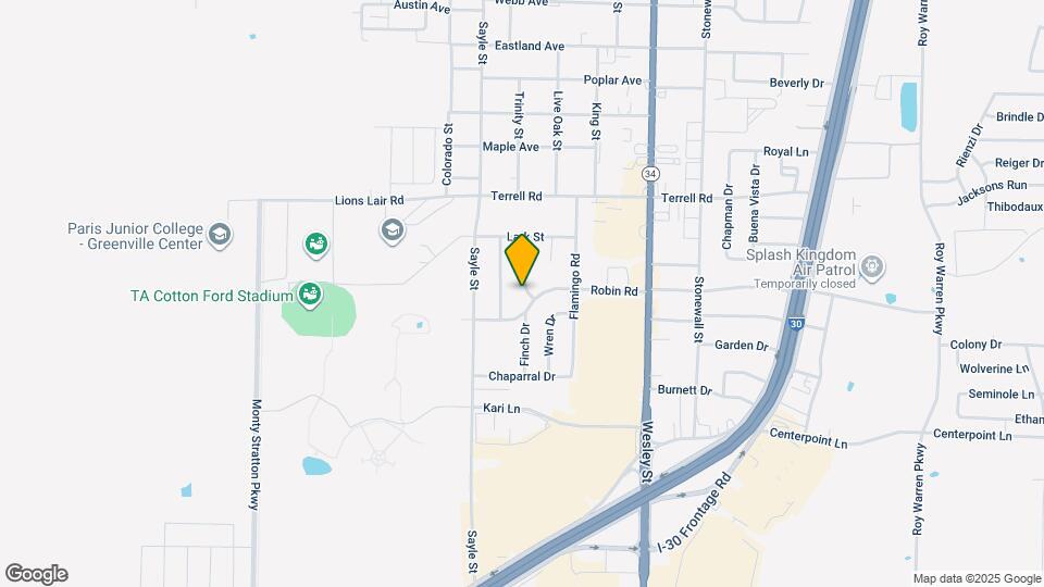 6520 Finch Dr Mapa y Detalles de la Ubicación
