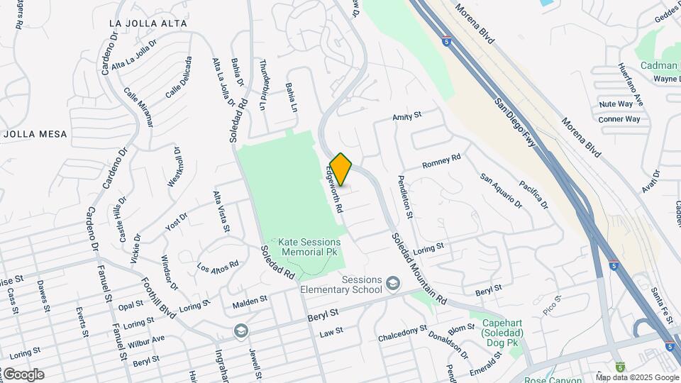 5215 Edgeworth Rd Map and Location Details
