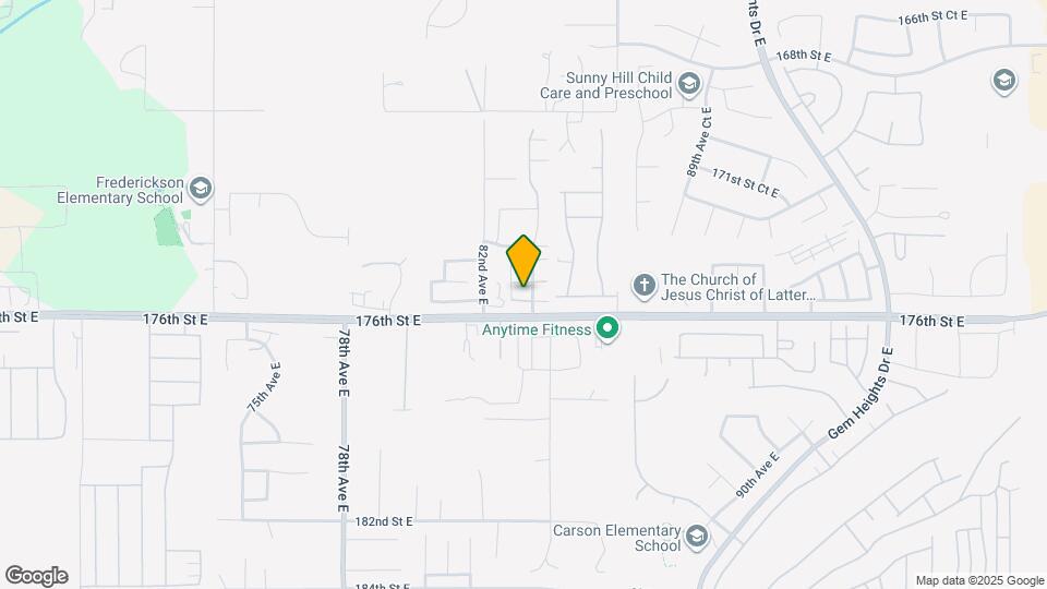 8317 175th St Ct E Map and Location Details