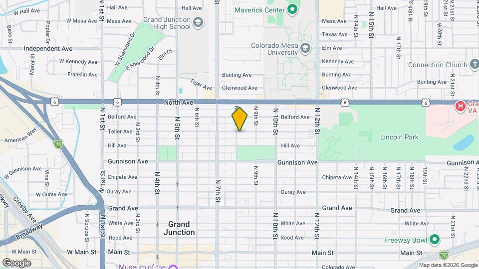 801 Teller Ave Mapa y Detalles de la Ubicación