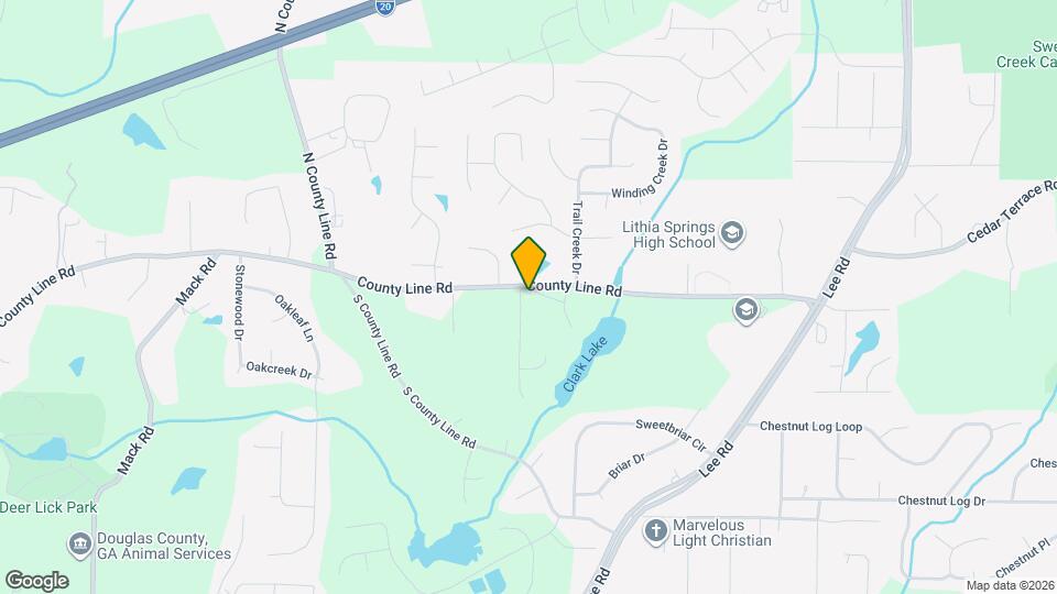 1888 Cedar Chase Dr Map and Location Details