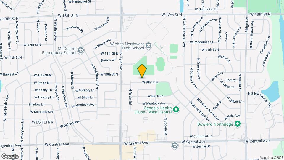 8514 W 9th St N Map and Location Details