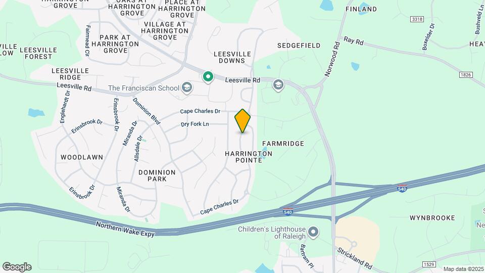 7850 Cape Charles Dr Map and Location Details