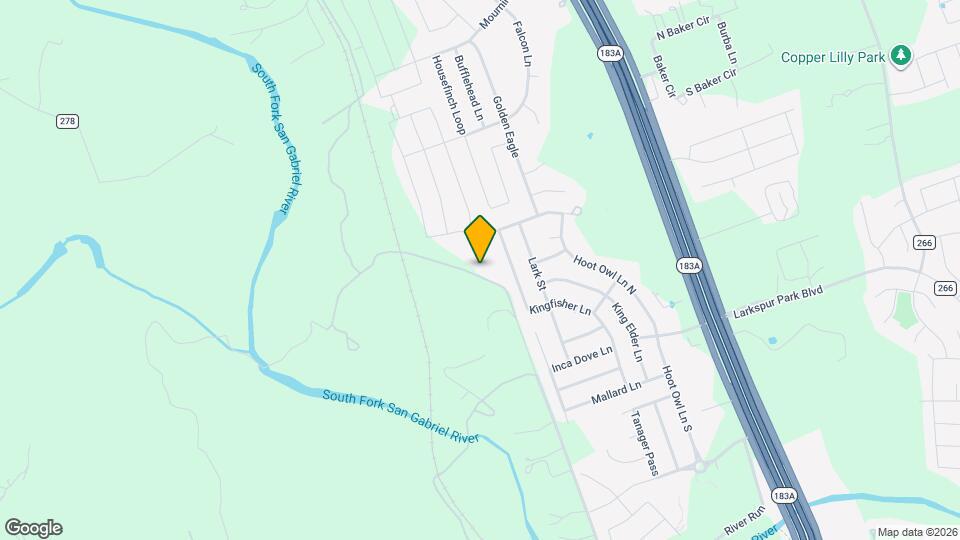 124 Northern Harrier Ct Map and Location Details