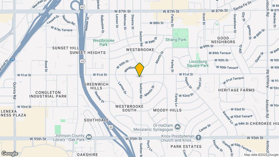 9108 Switzer St Map and Location Details