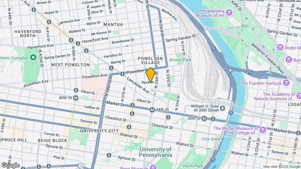3410 Race St Map and Location Details