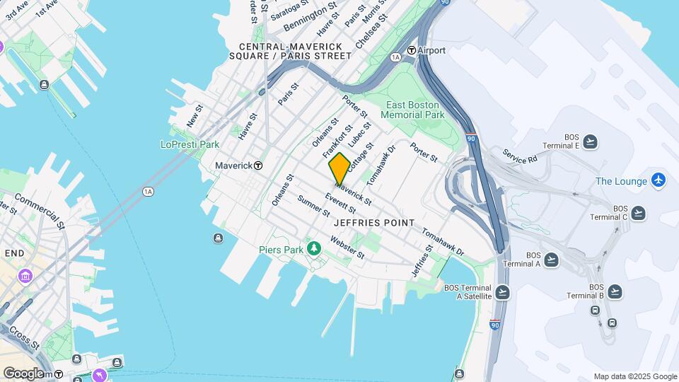 247 Maverick St, Unit 3 Map and Location Details