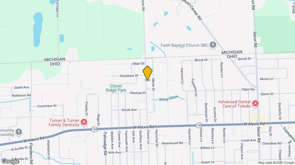 6022 Clover Ln Map and Location Details