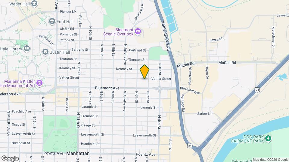 511 Vattier Street Map and Location Details