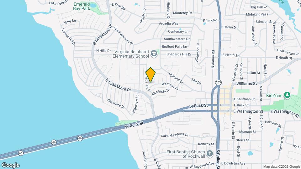 608 Westway Dr Map and Location Details