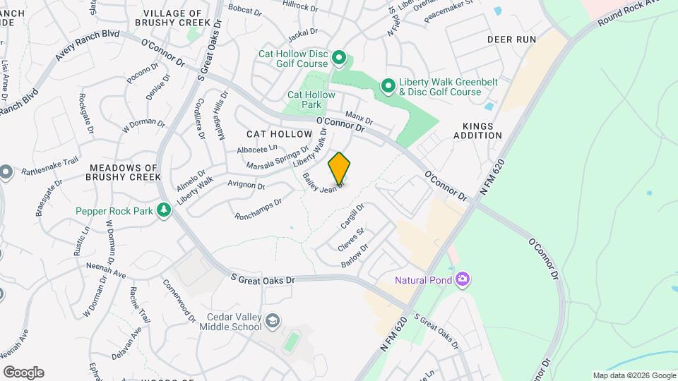 8111 Hawick Dr Mapa y Detalles de la Ubicación