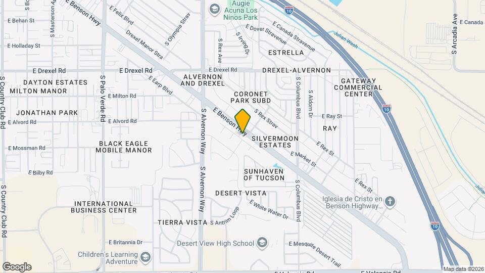 4051 E Braddock Dr Map and Location Details