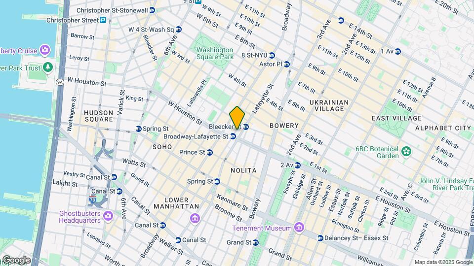 153 Crosby Street Mapa y Detalles de la Ubicación