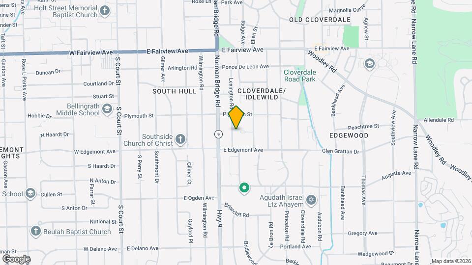 3349 Lexington Rd Map and Location Details