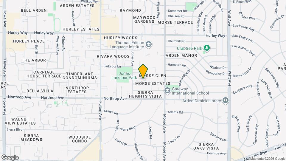 2839 Sevilla Ln Map and Location Details