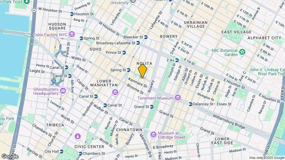 20 Spring St Map and Location Details