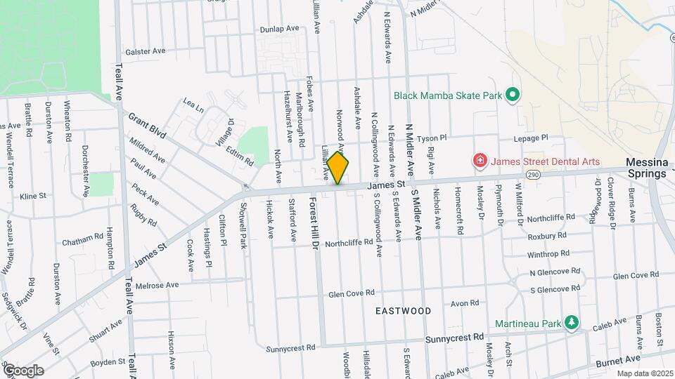 2600 James St Map and Location Details