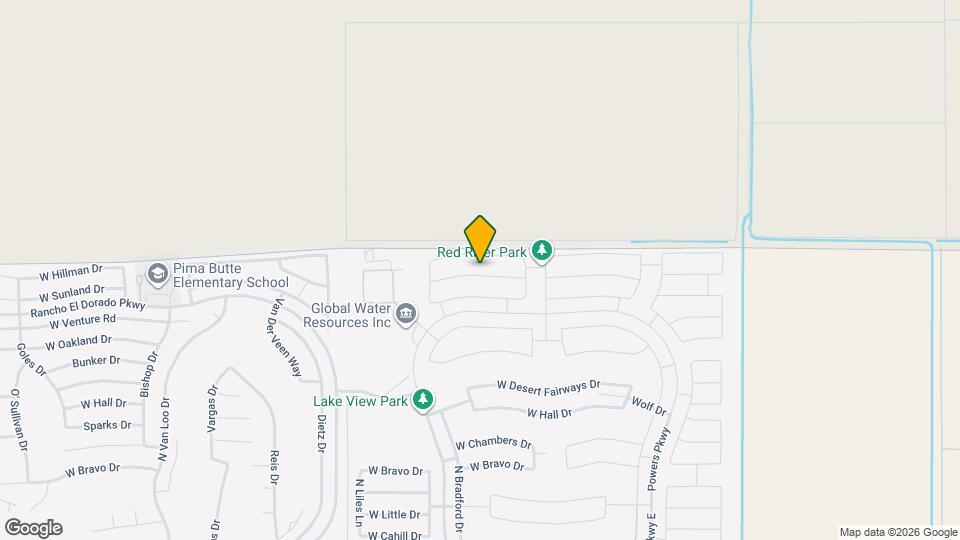 40916 W Shaver Dr Mapa y Detalles de la Ubicación